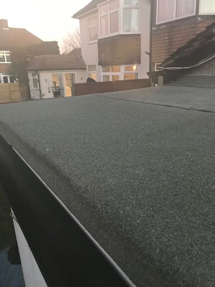 Flat roof complete