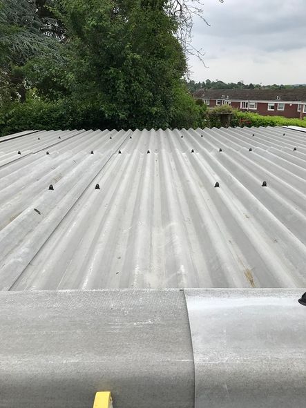 New garage roof