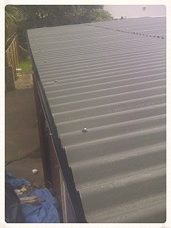 Asbestos Garage Roof