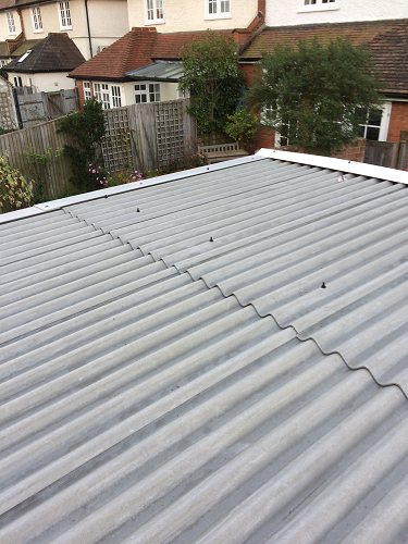 Asbestos Garage Roof