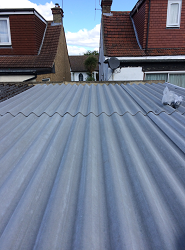 Asbestos Garage Roof