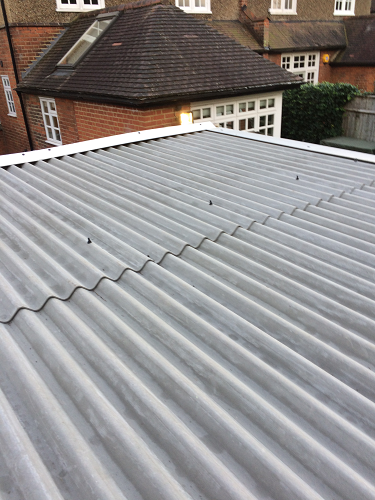 Asbestos Garage Roof