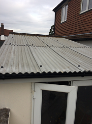 Asbestos Garage Roof