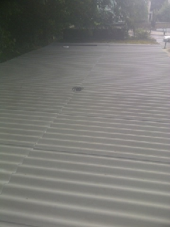 Asbestos Garage Roof