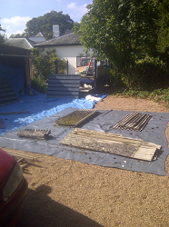 Asbestos Garage Roof